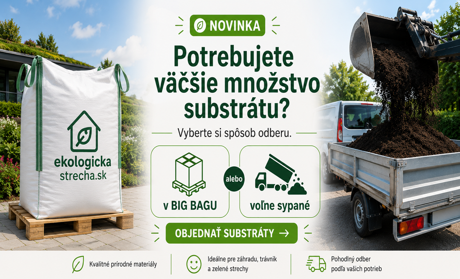 NOVINKA: Substráty v BIG BAGU alebo voľne sypané