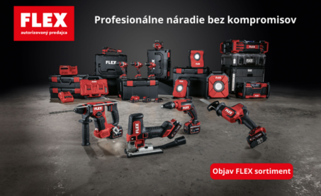 Profesionálne FLEX náradie bez kompromisov
