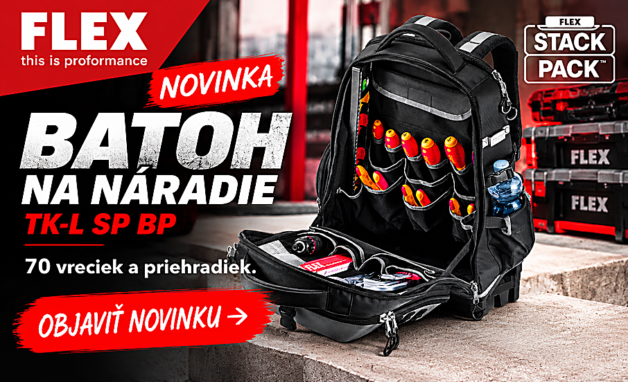 Profesionálny batoh na náradie FLEX TK-L SP BP