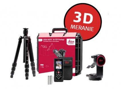 Leica Laserový merač DISTO X4 3D set