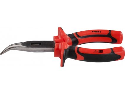 (NEO) Kliešte zahnuté 200 mm, 1000v, crv, leštená