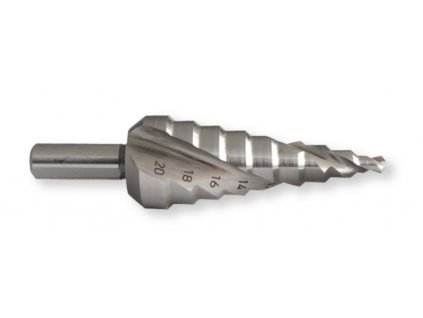 (OPTIMA) Stupňovitý vrták pre HSS- Co 5%