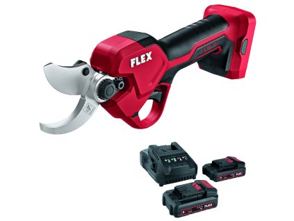 flex akcna sada aku zahradne noznice gps 35 p set 22 q