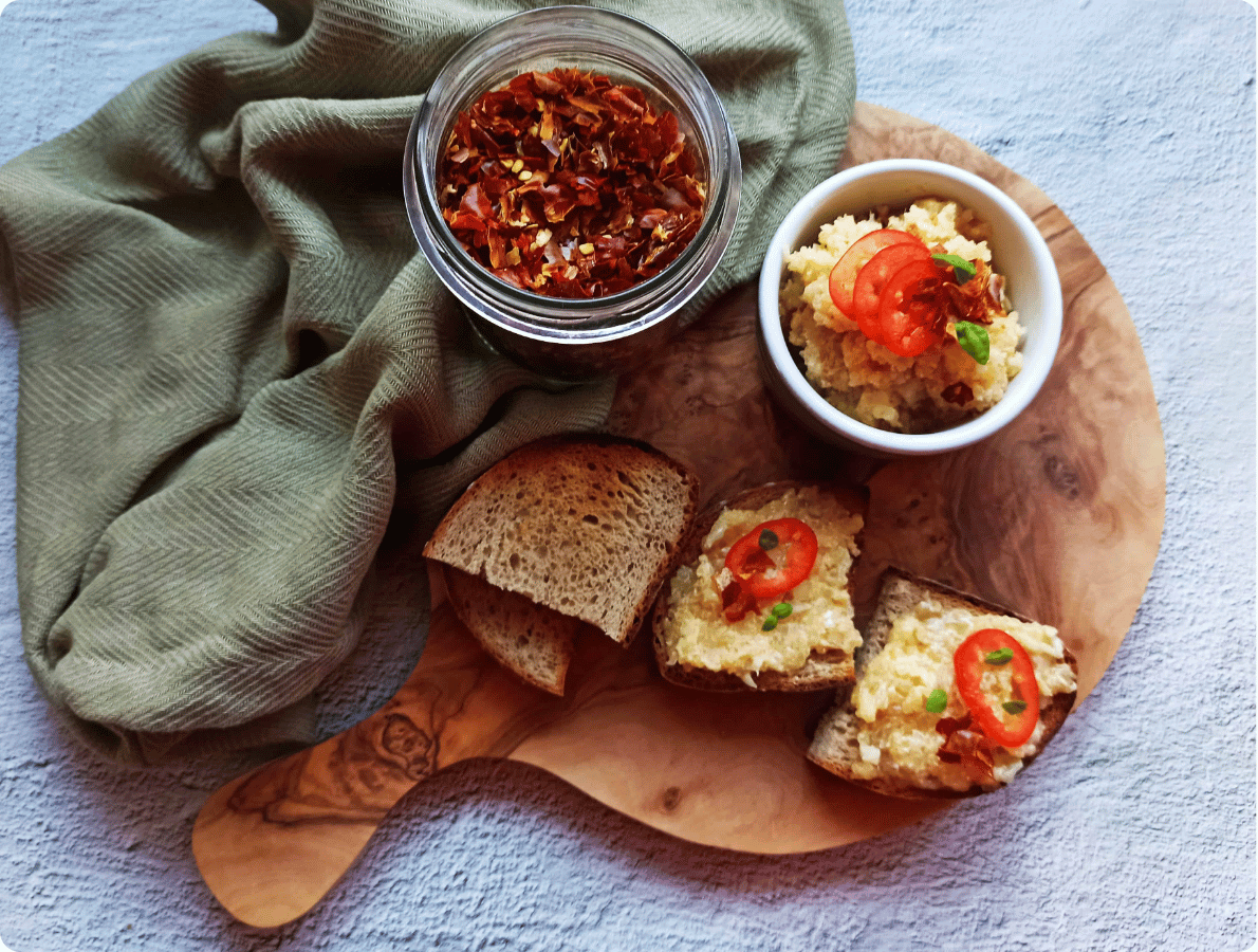 Tvarůžkový ďábelský tatarák