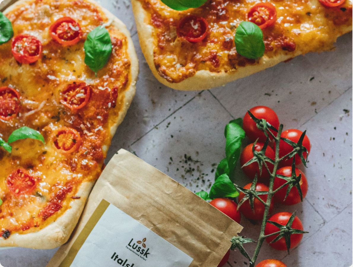 Valentýnská pizza