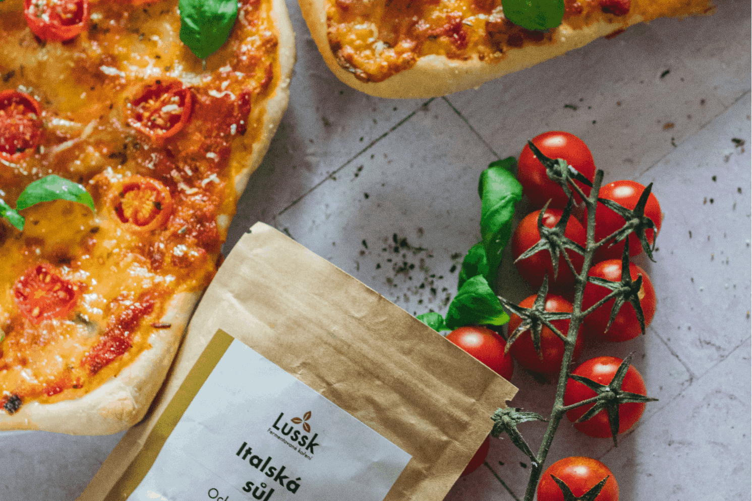 Valentýnská pizza