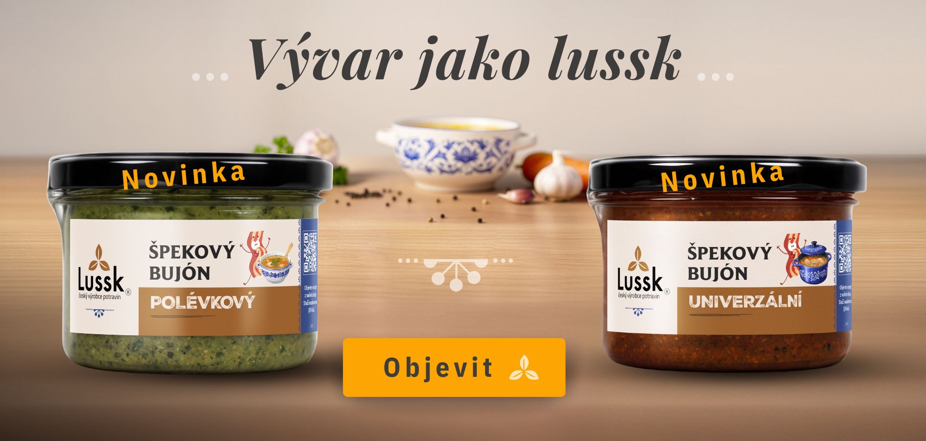 Lussk špekový bujon