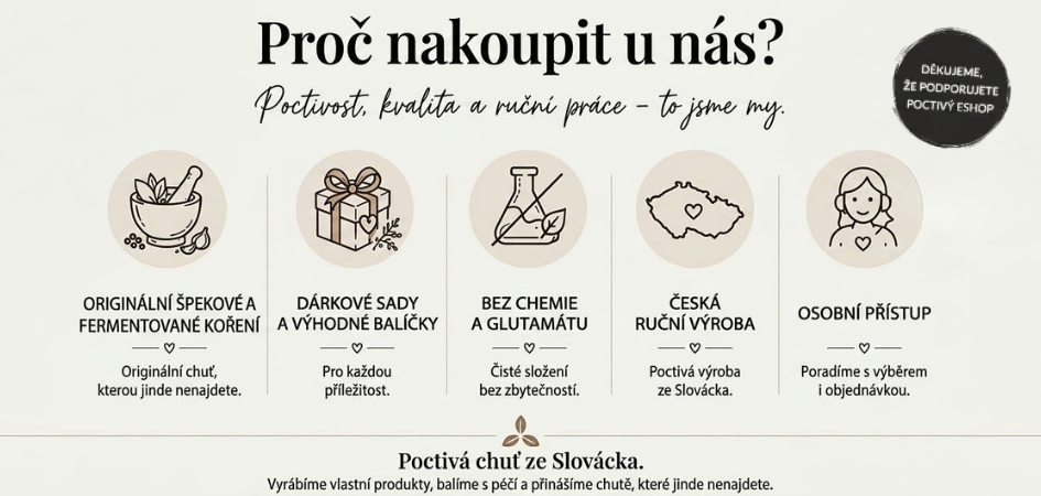 varianty špekového koření