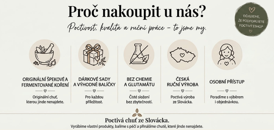 varianty špekového koření