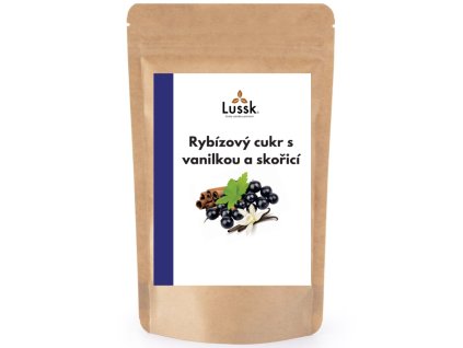 Rybízový cukr s vanilkou a skořicí