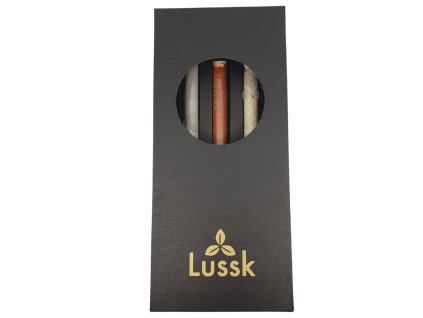 Originální pískované zkumavky Lussk s designovým stojánkem