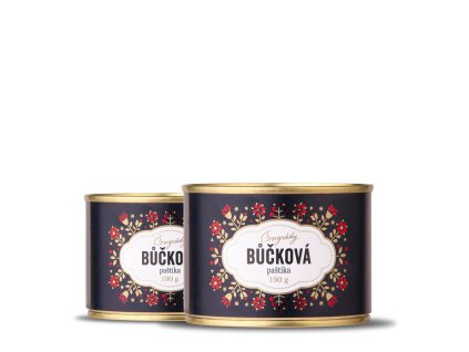 KLASIK Bůčková paštika 190g pair