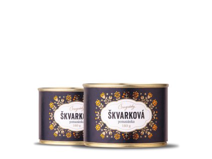 KLASIK Škvarková pomazánka 180g pair