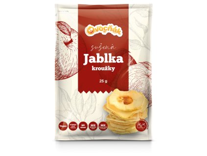 Sušené jablečné kroužky