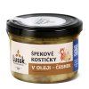 Špekové kostičky v oleji česnek - 180g
