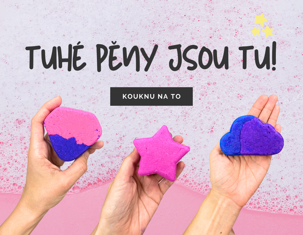 tuhá pěna do koupele