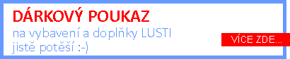 Dárkový poukaz LUSTI