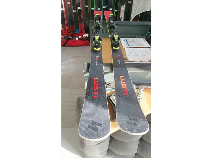 testovací lyže LUSTI PC71 165cm + TYROLIA PRD12