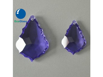 Violet trimmings - Pendeloque 50mm