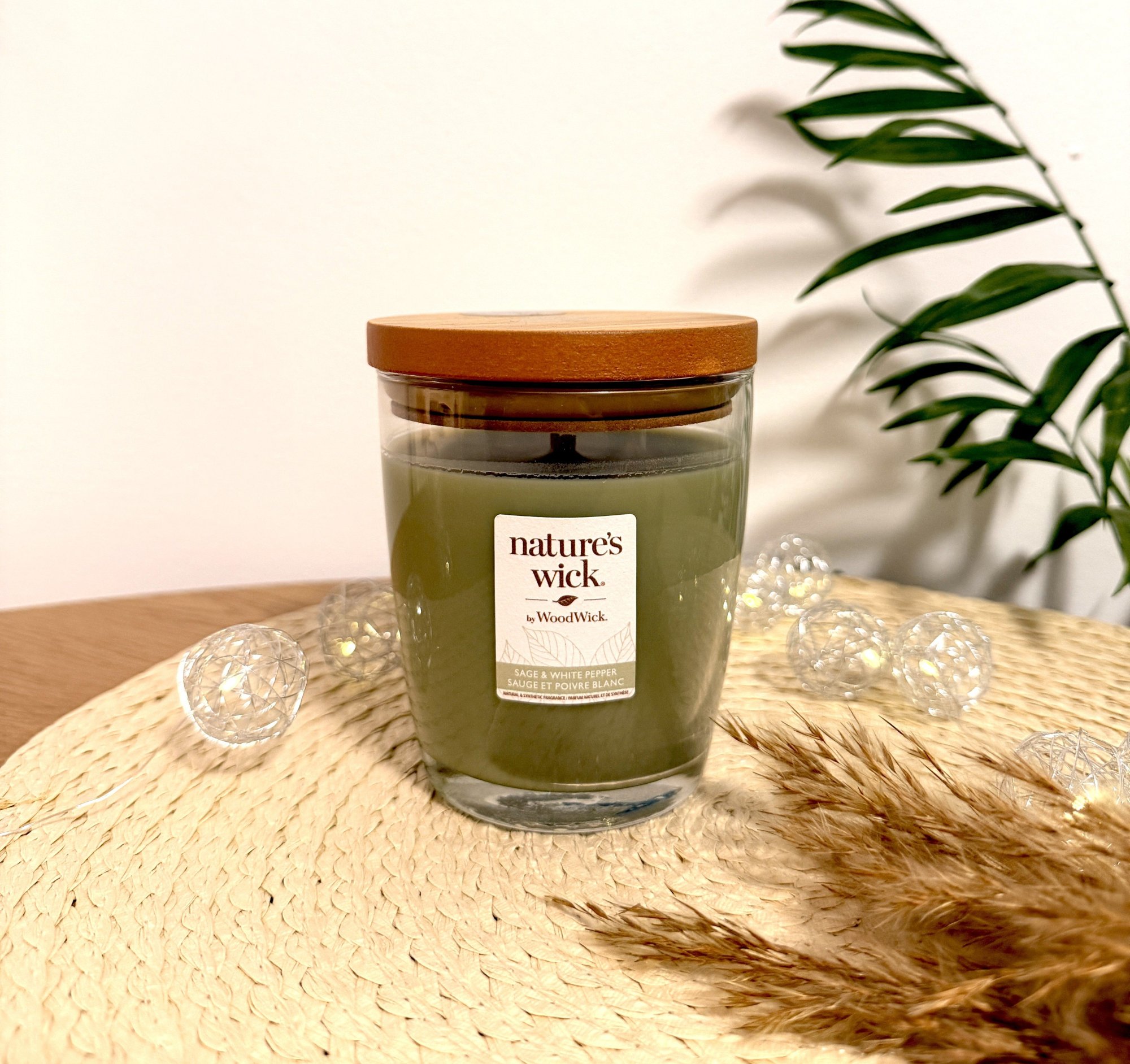 Nature's Wick by WoodWick - Sage & White Pepper