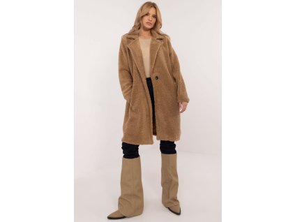Plášť  model 203739 Italy Moda (Barva hnědá, Velikost universal)