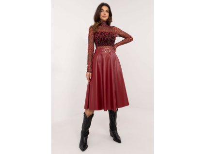 Sukně  model 202396 Italy Moda (Barva Červená, Velikost universal)
