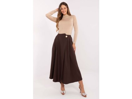 Sukně  model 219349 Rue Paris (Barva hnědá, Velikost universal)