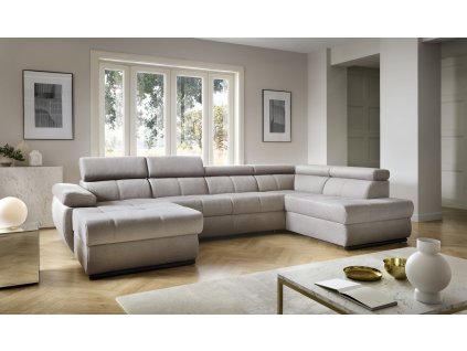 PUSZMAN Lizbona III Corner Sofa Rubi 04 0062