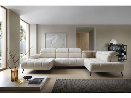 PUSZMAN Genova III Corner Sofa Right Side Aphrodite 008