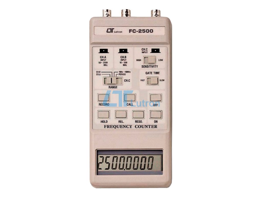 Frequency counter LUTRON FC-2500A - Lutron Instruments Frequency counter LUTRON FC-2500A - Lutron Instruments
