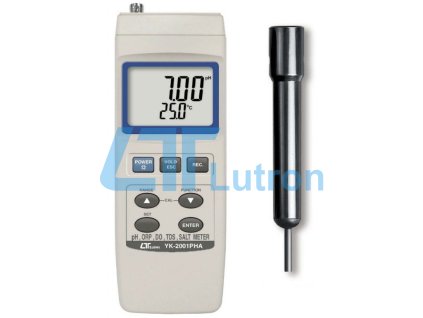 pH / ORP / DO / Conductivity / Salt meter LUTRON YK-2001PHA