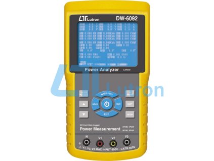 Wattmeter and Power Analyzer LUTRON DW-6092