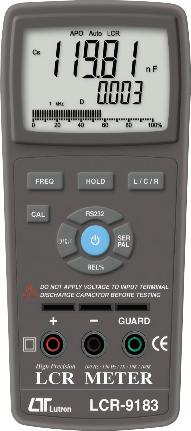 LCR meter LUTRON LCR-9183 - Lutron Instruments