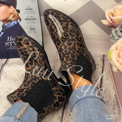 Gumáky Nicole (Barva Leopard, Velikost 37)