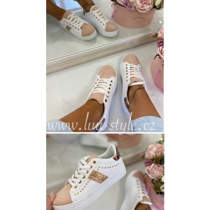 Tenisky Lucile (Barva Růžová, Velikost 36)