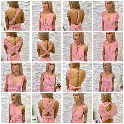 Šaty Inna (Barva Královsky Modrá, Velikost UNI)