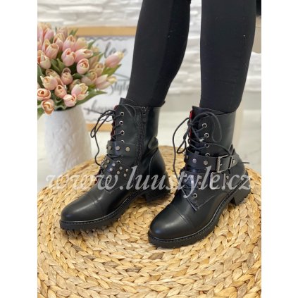 Zimní boty Agáta (Barva Černá, Velikost 36)