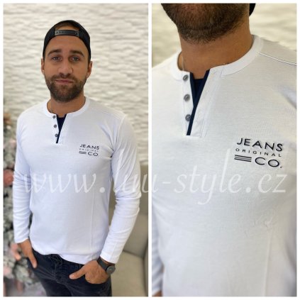 Tričko Michael (Barva Bílá, Velikost M)