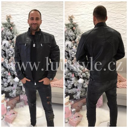 Kožená bunda Jerry (Velikost M)