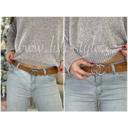 Pásek Cansie (Barva Hnědá)