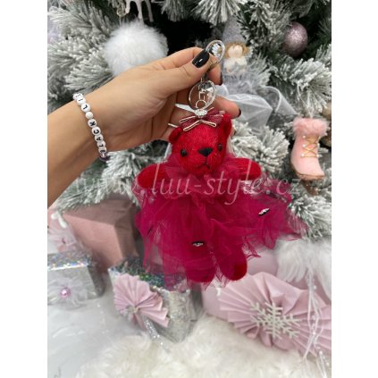 Medvídek Lotty (Barva Červená)