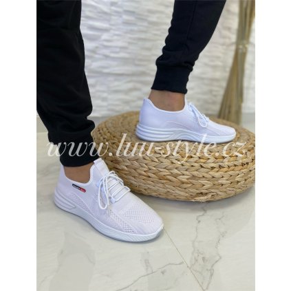 Pánské tenisky Ted (Barva Bílá, Velikost 40)