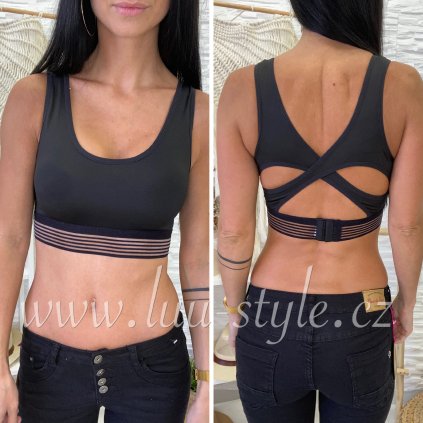 Podprsenka Kris (Barva Černá, Velikost S/M)