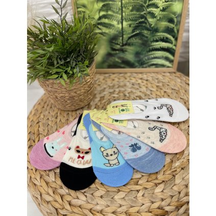 ponožky Cat 4 (Barva Bílá, Velikost 32-35)