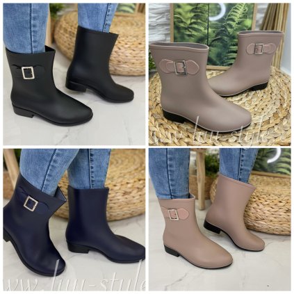 Gumáky Retha (Barva Béžová, Velikost 36)