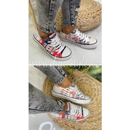 Tenisky Haydee (Barva Modrá, Velikost 36)