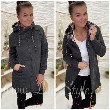 Mikina Reeta (Barva Černá, Velikost S)