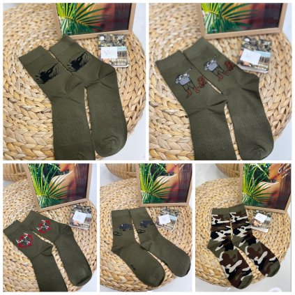 Ponožky Hajný (Barva A1, Velikost 39/42)