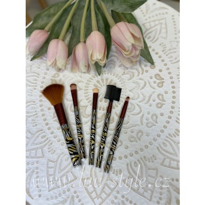 Sada Štětců Stylish (Barva Hnědá)