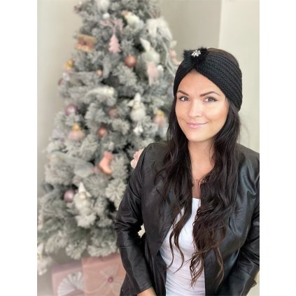 Čelenka Leigh (Barva Černá)